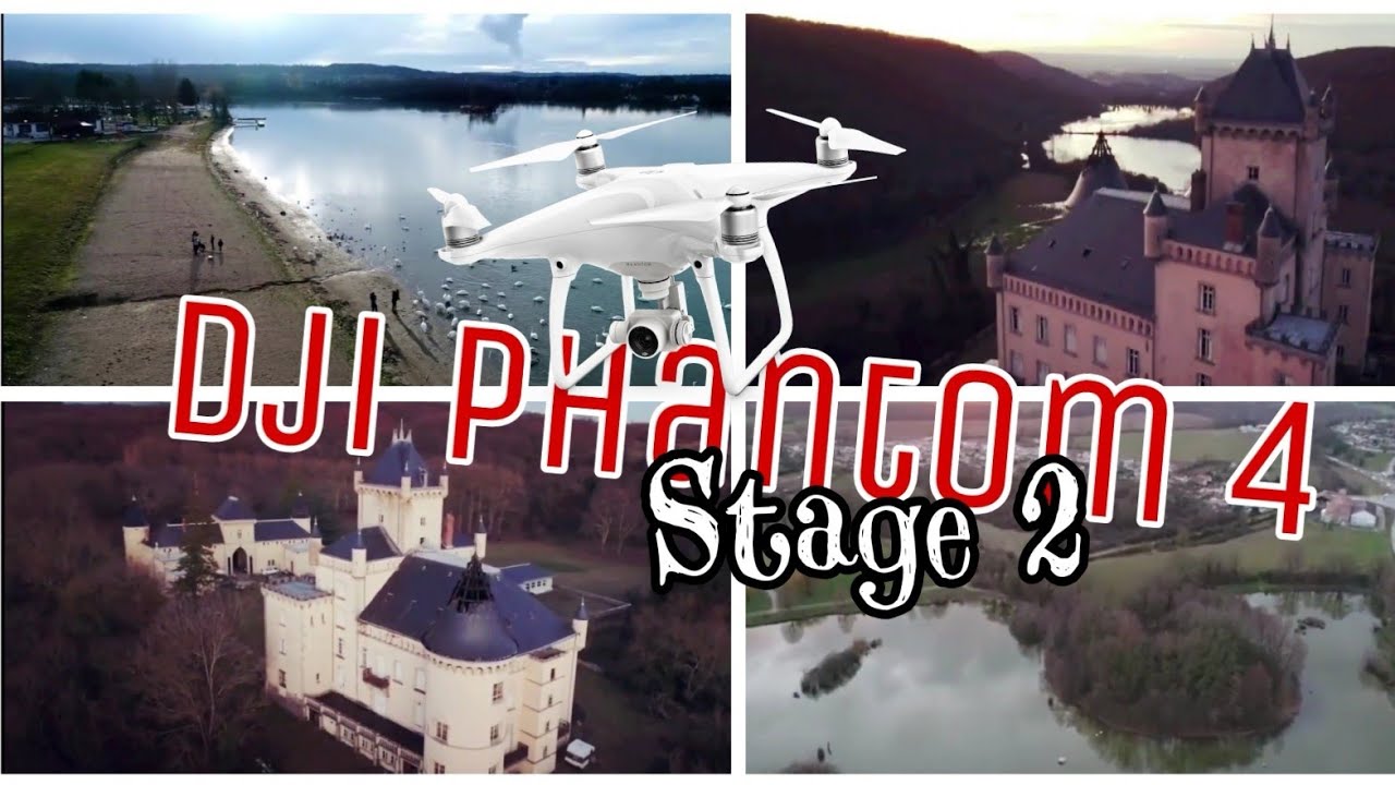 Stage 2 (DJI Phantom 4P) Ch&acirc;teau Saint Julien, Lac de Fr&eacute;minville & Point Vert