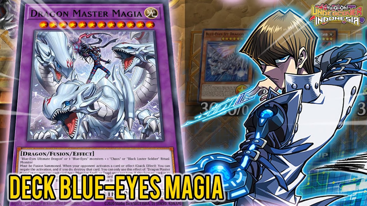 🔴Mencoba deck Blue-Eyes baru: Dragon Master Magia! | Yu-Gi-Oh! Master Duel