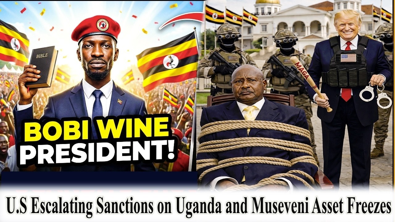 IS TRUMP listening to Ugandans voice Electing Bobi Wine as president & putting Sanctions on Museveni