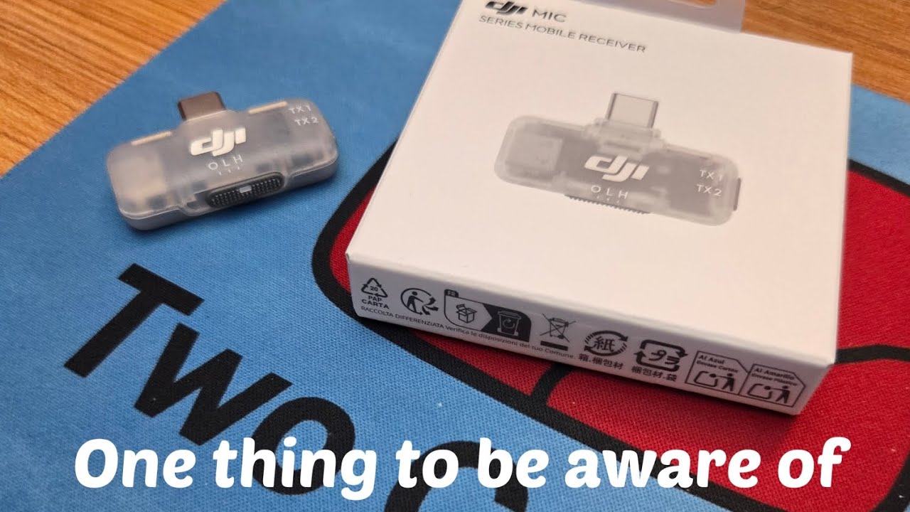 Dji mic series mobile reciever review.  