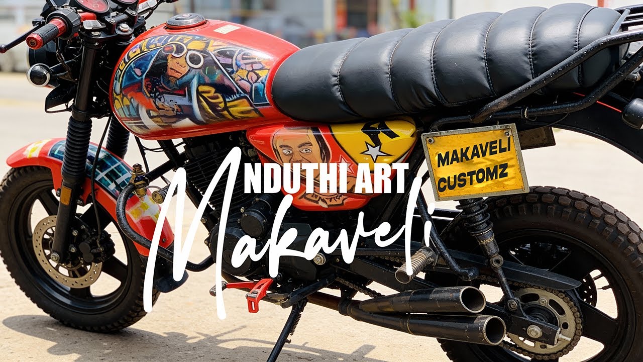Makaveli Bike Garage Designs. The Baddest Riko in 60100.fresh designs • custom exhaust• slake lights