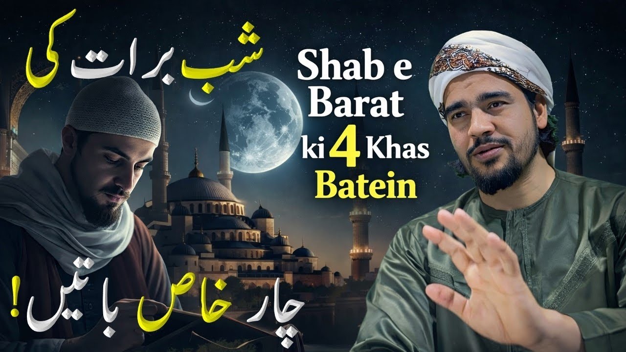 Shab e Barat ki 4 khas Baten | शबे बरात की 4 खास बातें | Ahmad Rasool Qasmi official 