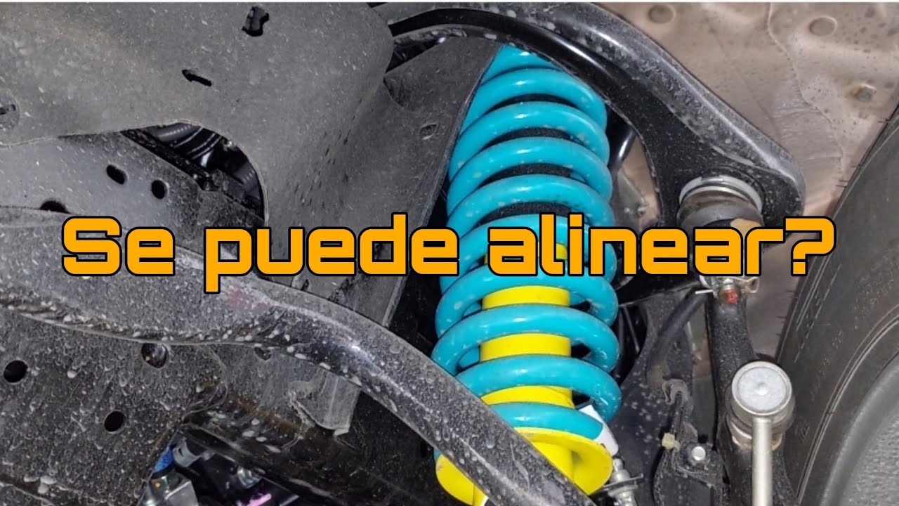 Al levantar un auto, se pierde la alineación.