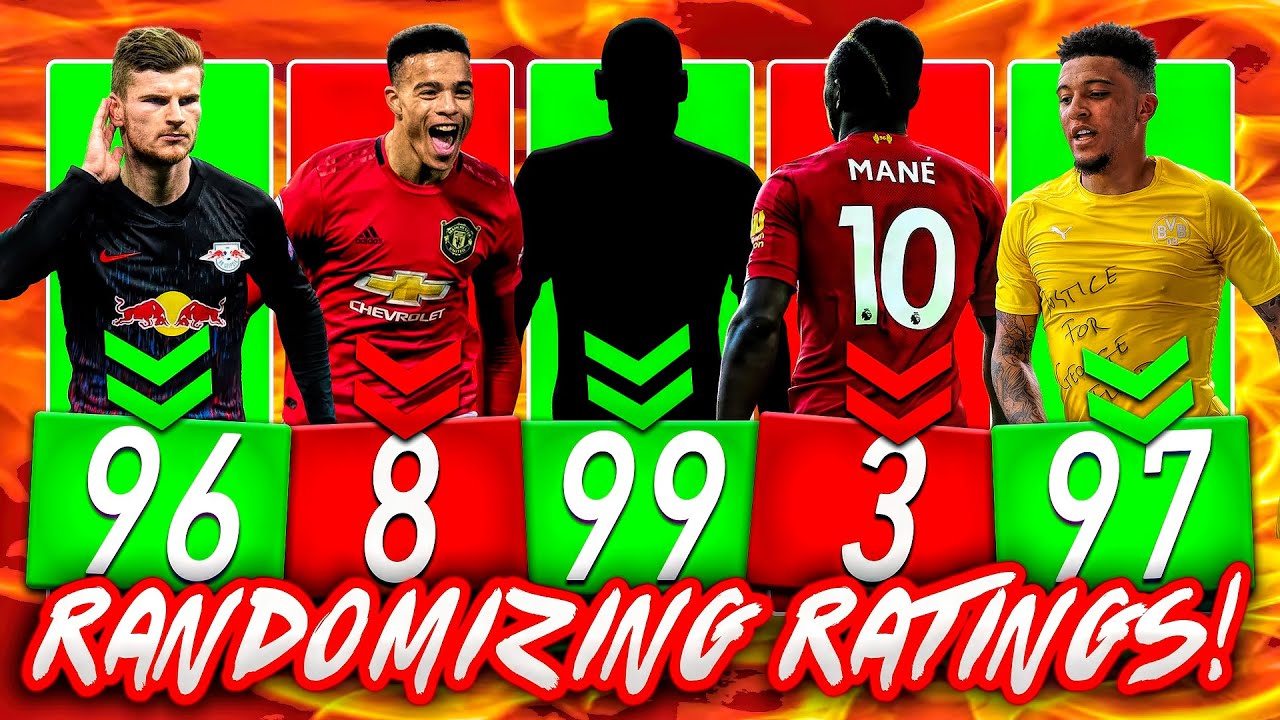 RANDOMIZING *ALL* PLAYER RATINGS IN FIFA 20!
