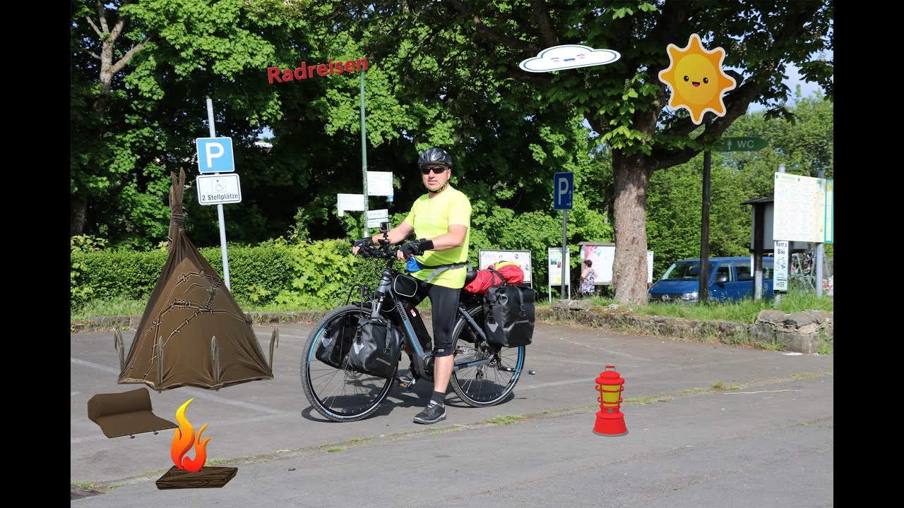 Sind Radreisen mit einem Eigenbau-Bike-Camper sinnvoll ???