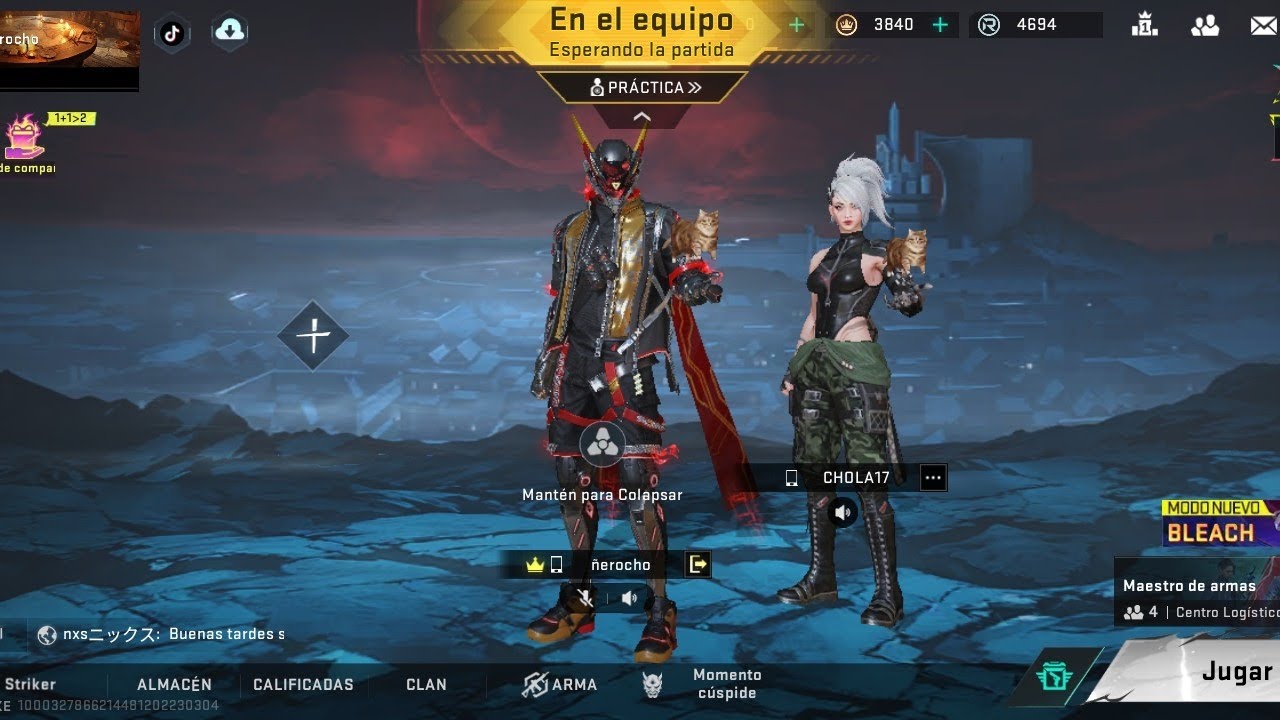 Vuelve blook strike 