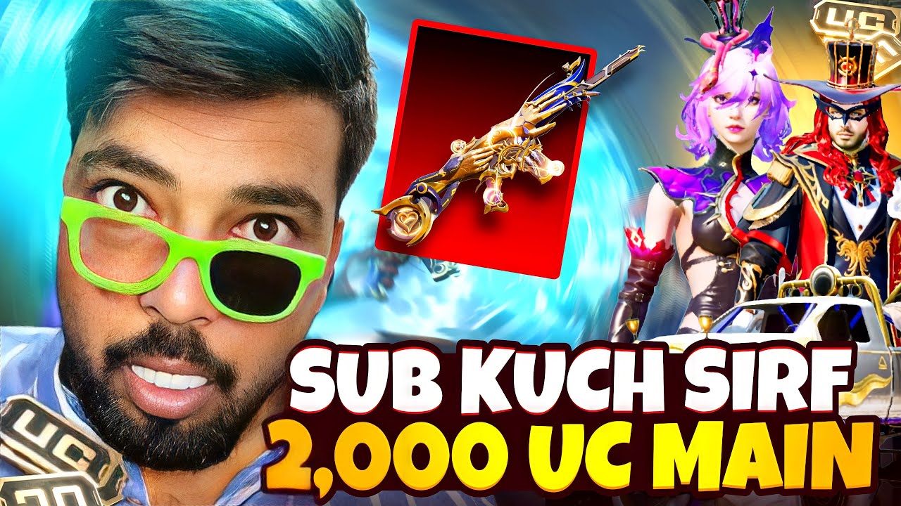OMG 😱 Sab Kuch 2000UC Me Mil Gayaa 😎 | Luckiest Crate Opening 🤩 | Folly's Clasp Scar-l