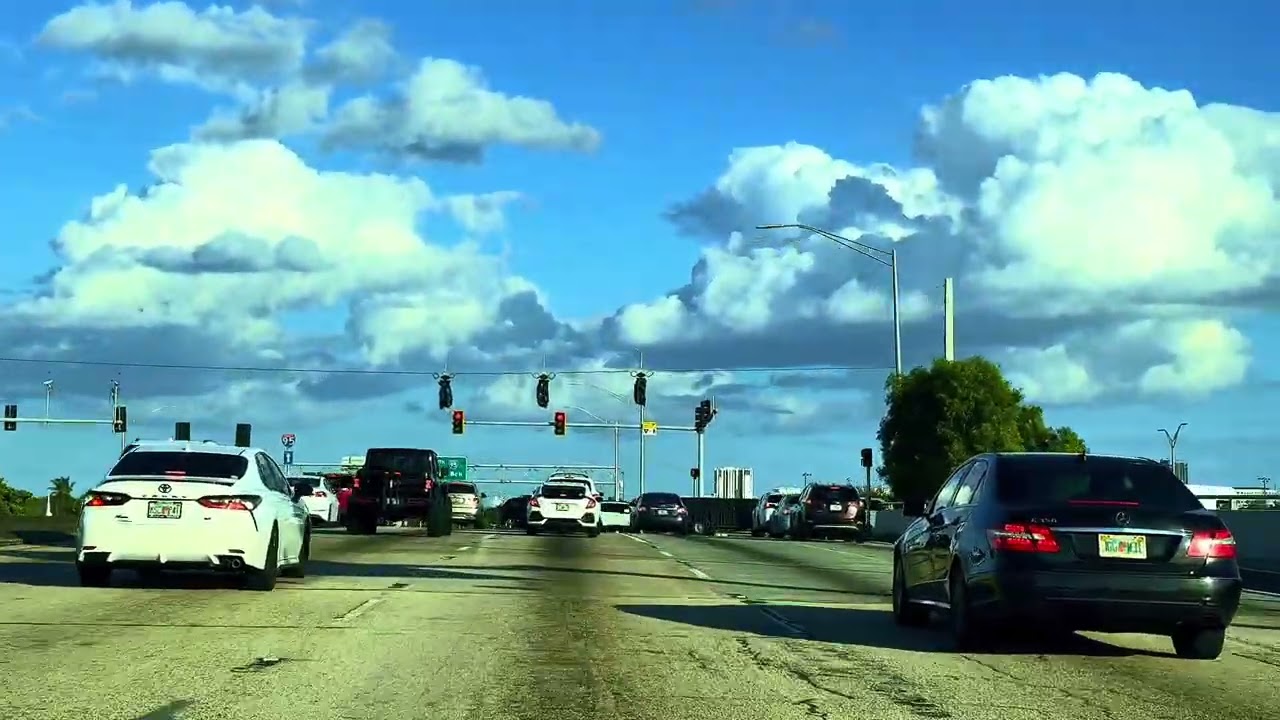 Beautiful Daytime Drive: Plantation to Sunrise, Florida