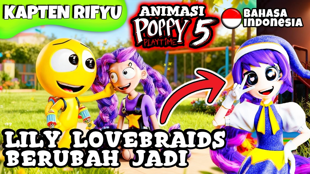 👉 KENAPA LILY LOVEBRAIDS BERUBAH 🤔 ANIMASI POPPY PLAYTIME BAHASA INDONESIA