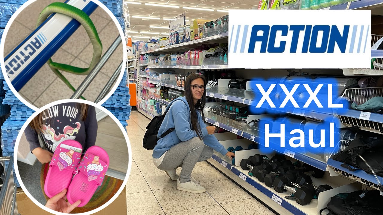 XXXL Action Haul live das letzte mal beim Action | Spende Paket | Marytuga