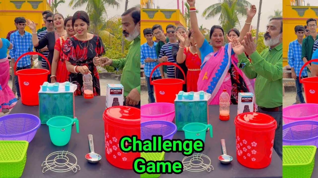Choose Plastic Items For Your Home  funny Challenge