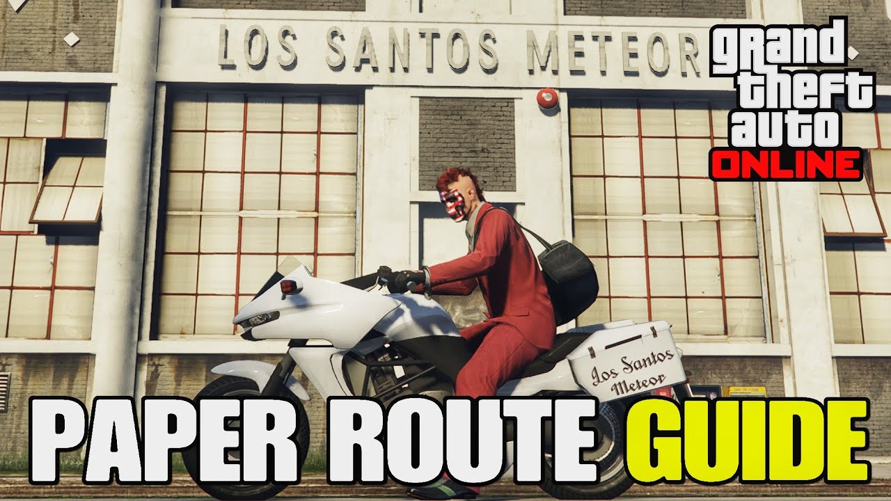 GTA Online NEW Paper Route Guide! (Getting Started)