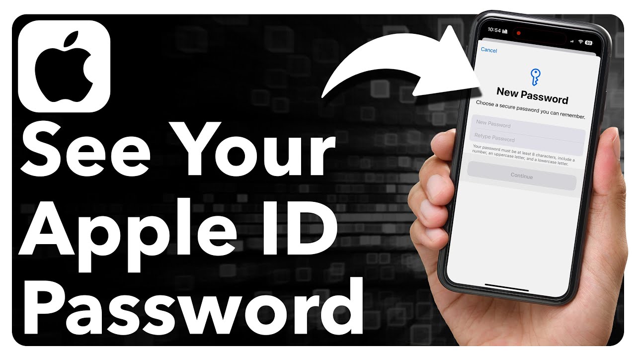 How To See Apple ID Password On iPhone
