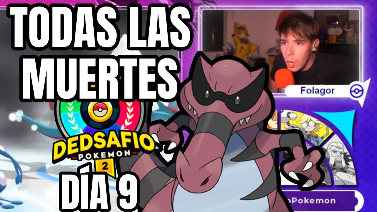 TODAS LAS MUERTES POKÉMON de los participantes PRO | Dedsafio Pokémon 2 | DÍA 9