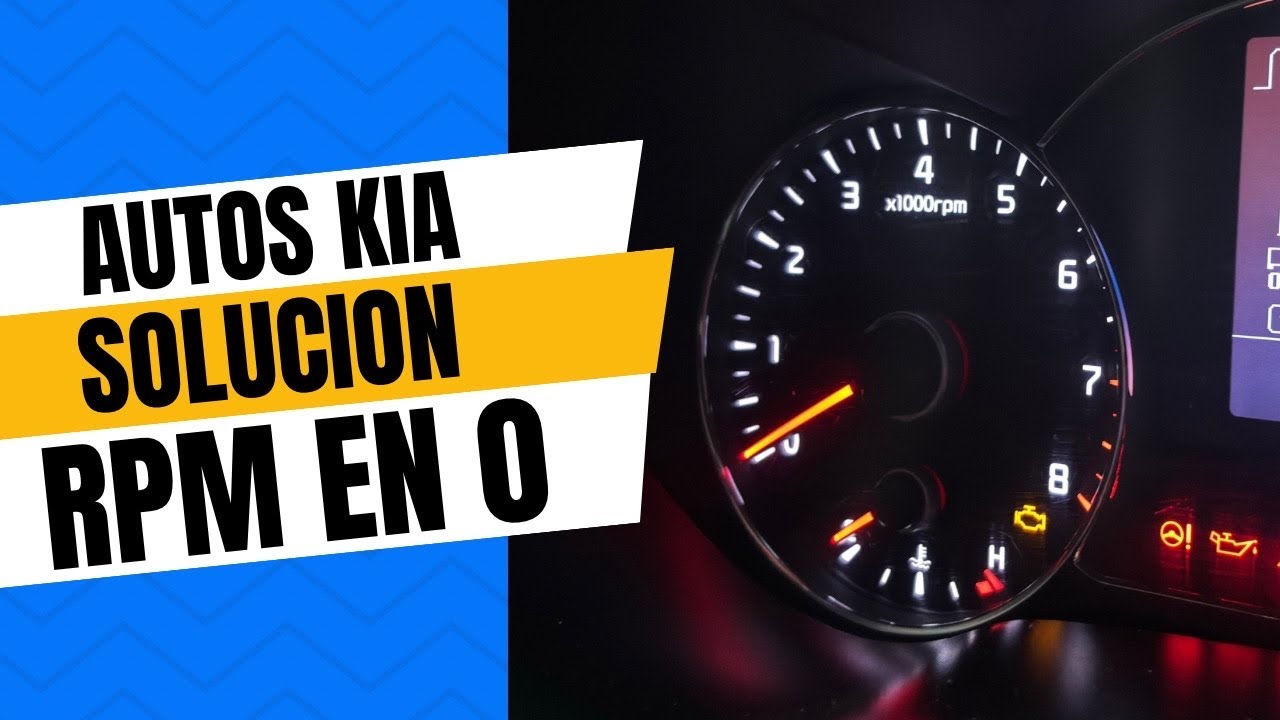 🚗⚙️ ¿Tu Kia No Marca las Revoluciones? SOLUCIÓN FÁCIL y RÁPIDA