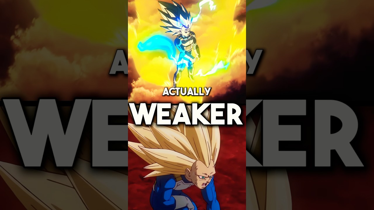 The REAL Problem With Super Saiyan 3 Vegeta #shorts