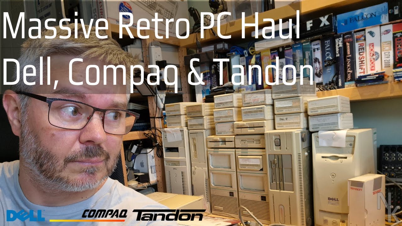 Massive Retro PC Haul 2025 - Dell, Compaq and Tandon