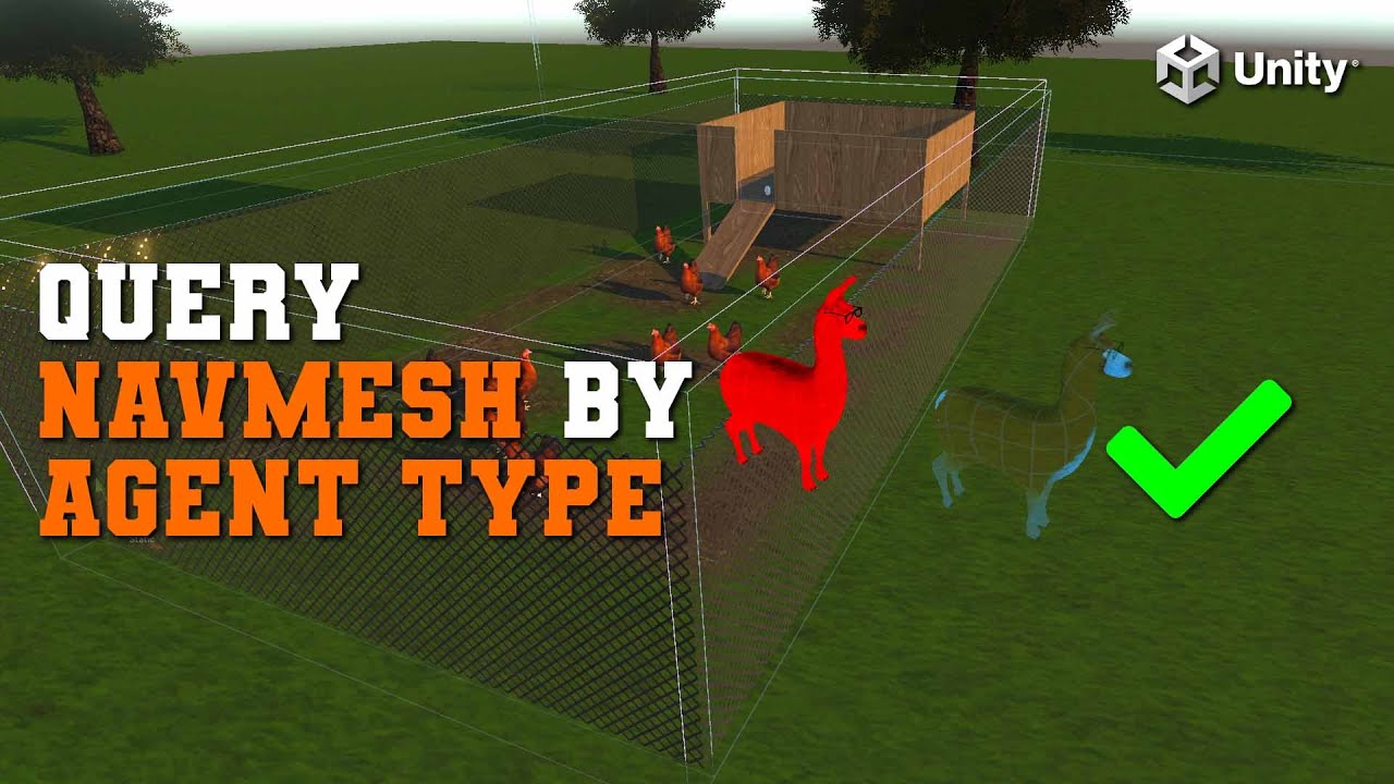 Sample NavMesh Positions PER AGENT TYPE Using NavMeshQueryFilter | Unity Tutorial