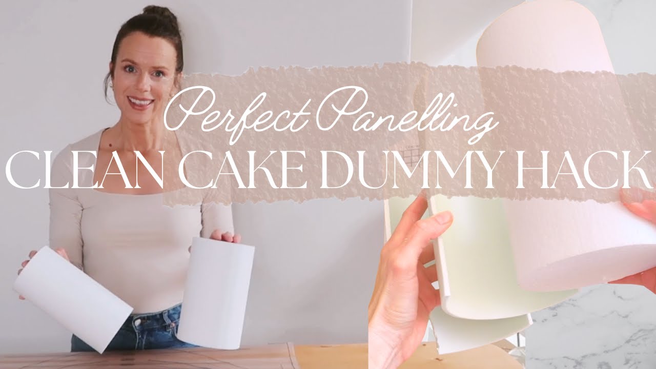 Perfect Fondant Panels Every Time | Simple Cake Dummy Hack | Easy Fondant Removal