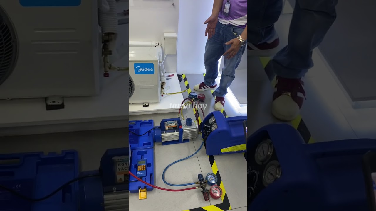 how to recover refrigerant, using recovery machine