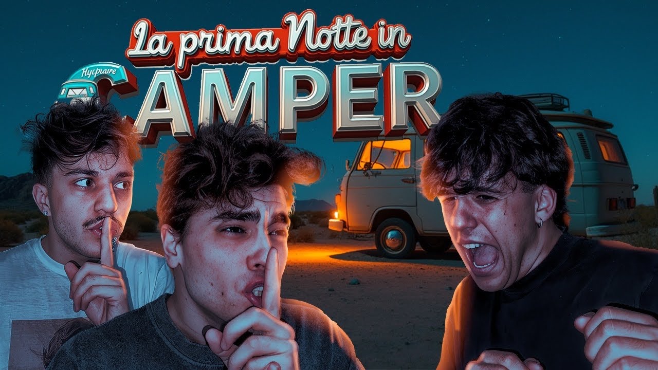 PRIMA NOTTE IN CAMPER! *prank allo sconosciuto