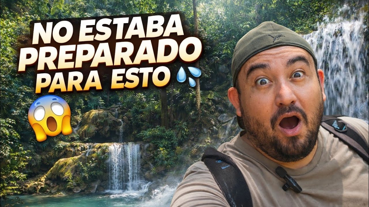 MI PRIMERA AVENTURA EN LAS CASCADAS / no sabía que me pasaría esto 😱😱