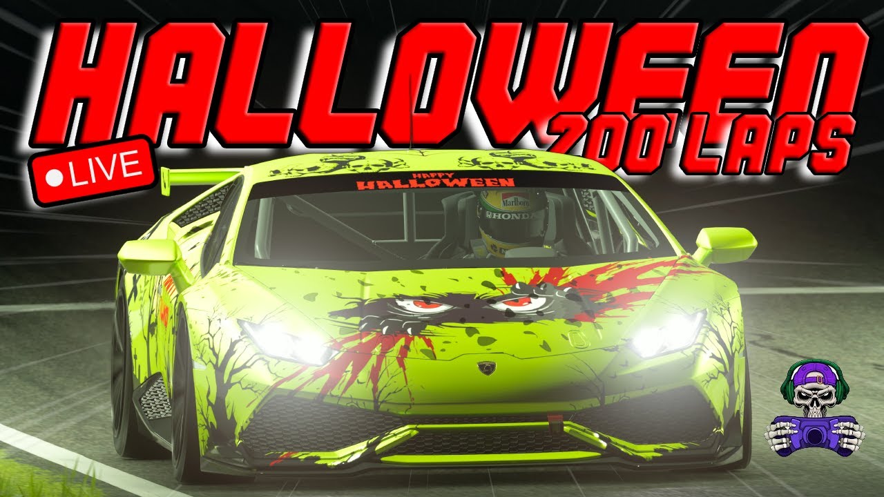 👻200 LAPS IN THE DARK - GT7 Road Atlanta HogstonGT Special - Let's Go Racing .....  👻👻👻