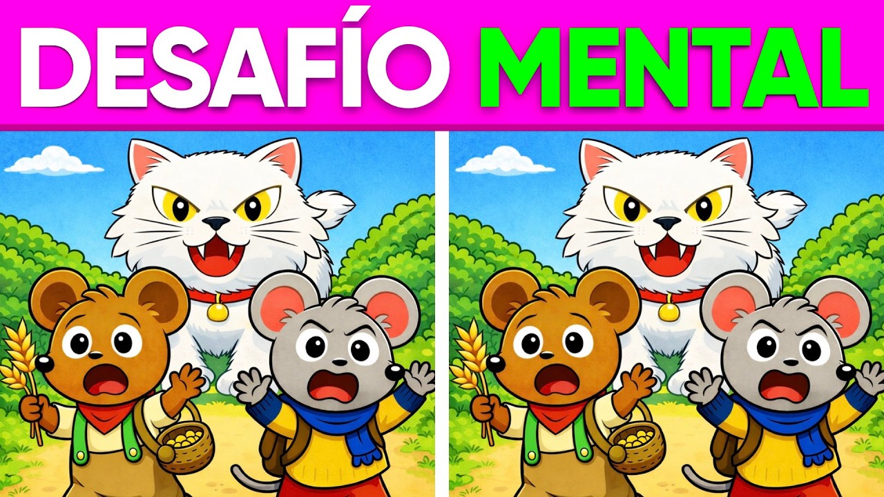 ENTRENAMIENTO Visual y COGNITIVO 🧠👀 |  🪺🎶 RETO Diario de OBSERVACIÓN 🦊 MENTAL QUIZ