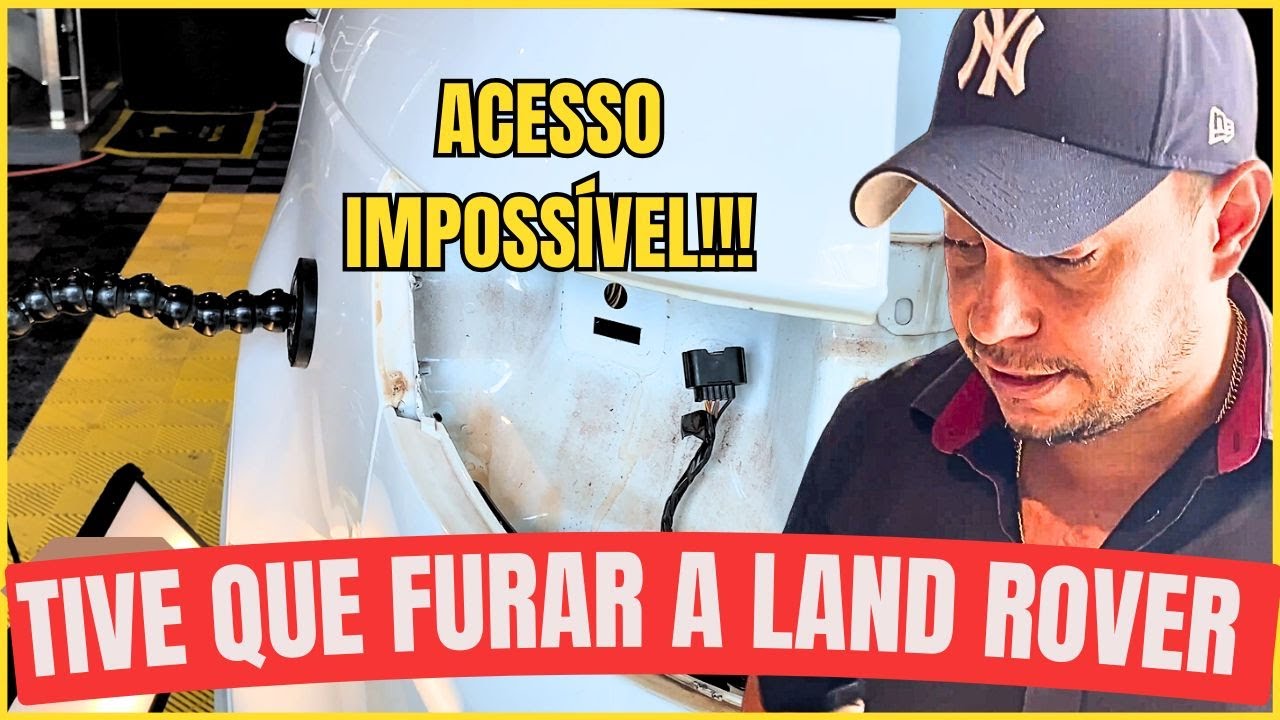 Como Remover Amassado da Land Rover | Passo a Passo