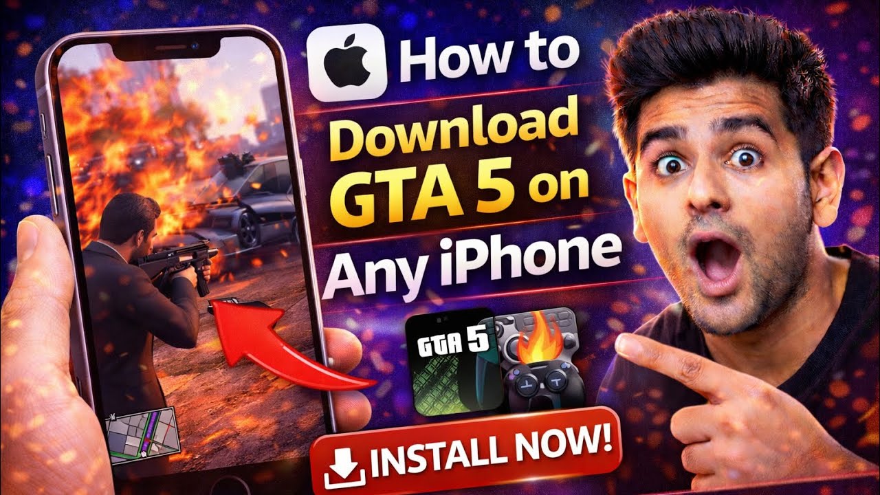 How to Download GTA 5 in any iPhone || Install GTA 5 in any iPhone
