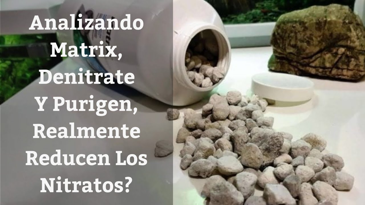 🔵 Analizando Matrix,Purigen Y Denitrate De Seachem,Realmente Bajan Los Nitratos? (Acuarios MB)