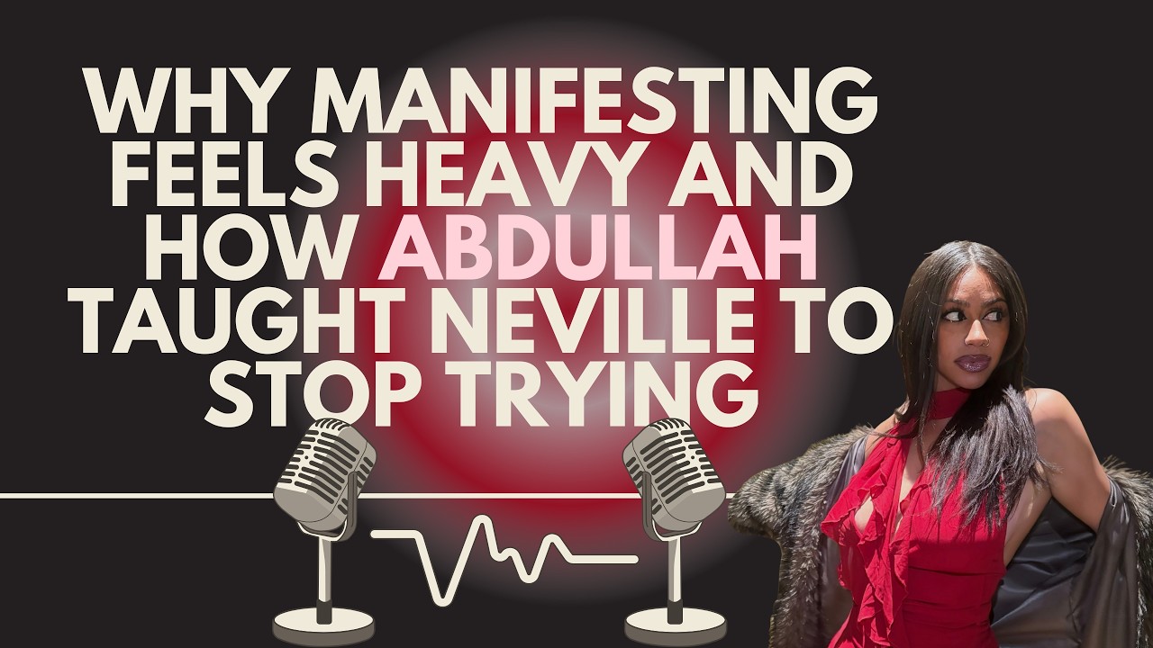 Why Manifesting Feels Heavy (And How Abdullah Taught Neville to Stop Trying)