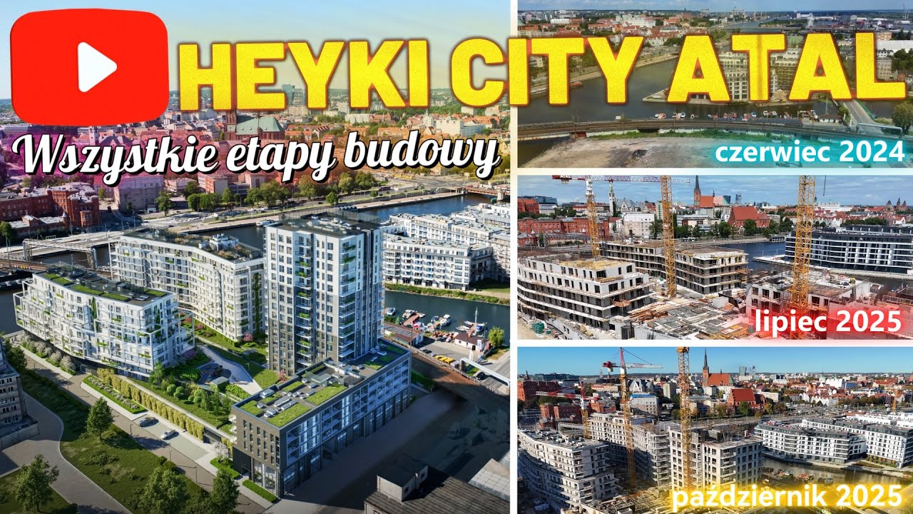 Heyki City Atal w Szczecinie: Wszystkie etapy budowy [09.06.2024 - 19.10.2025]