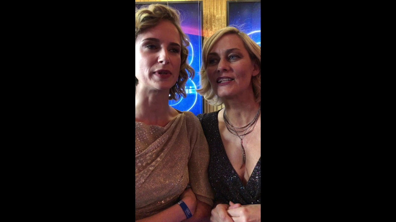 Gesine Cukrowski und Pia-Micaela beim Deutschen Schauspielpreis TAKEOVER