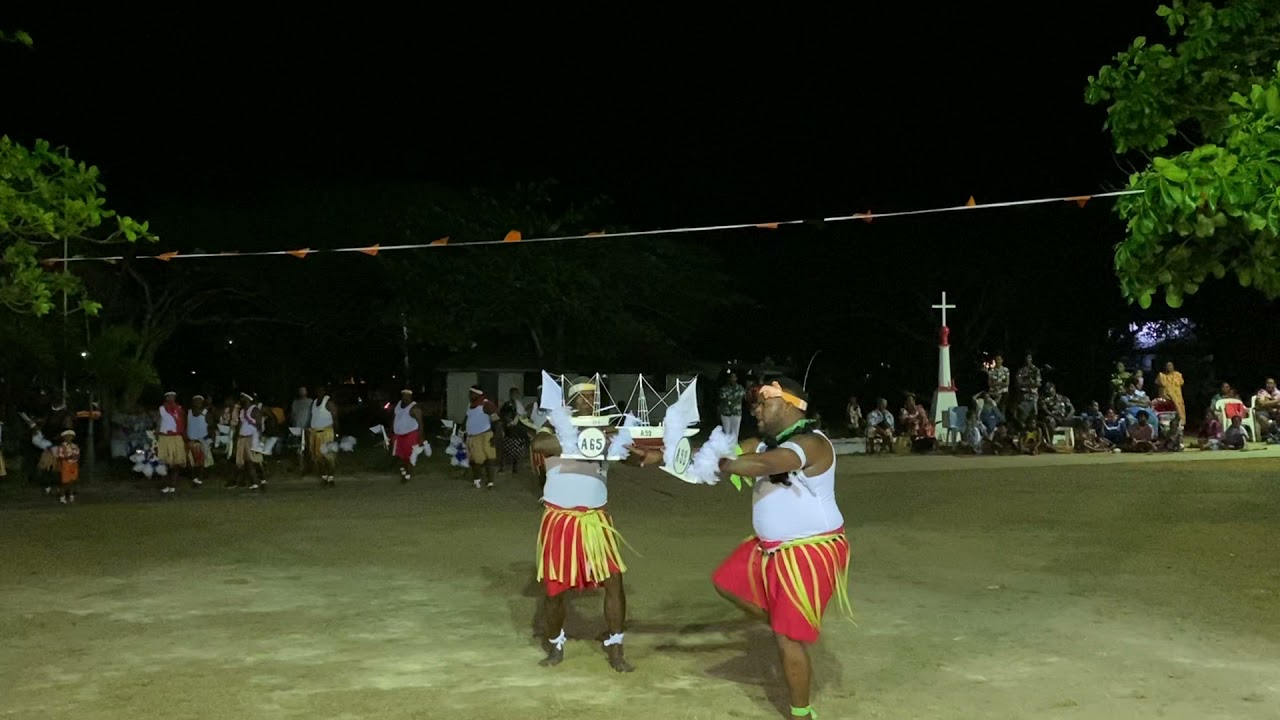 Boigu Island Dancers - Men’s Lugger Boat 2. Gibuma Tombstone Unveiling, T.I September 2021