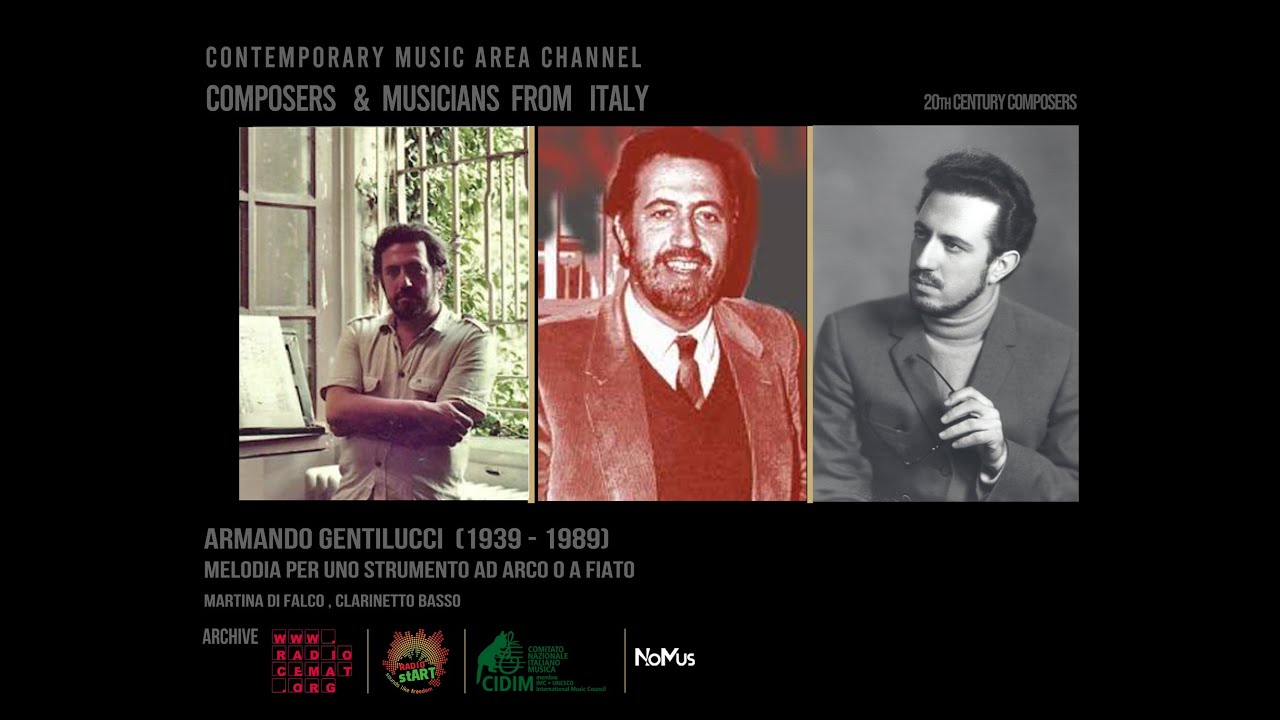 Armando Gentilucci - Melodia per uno strumento ad arco o a fiato - Cmac Italy