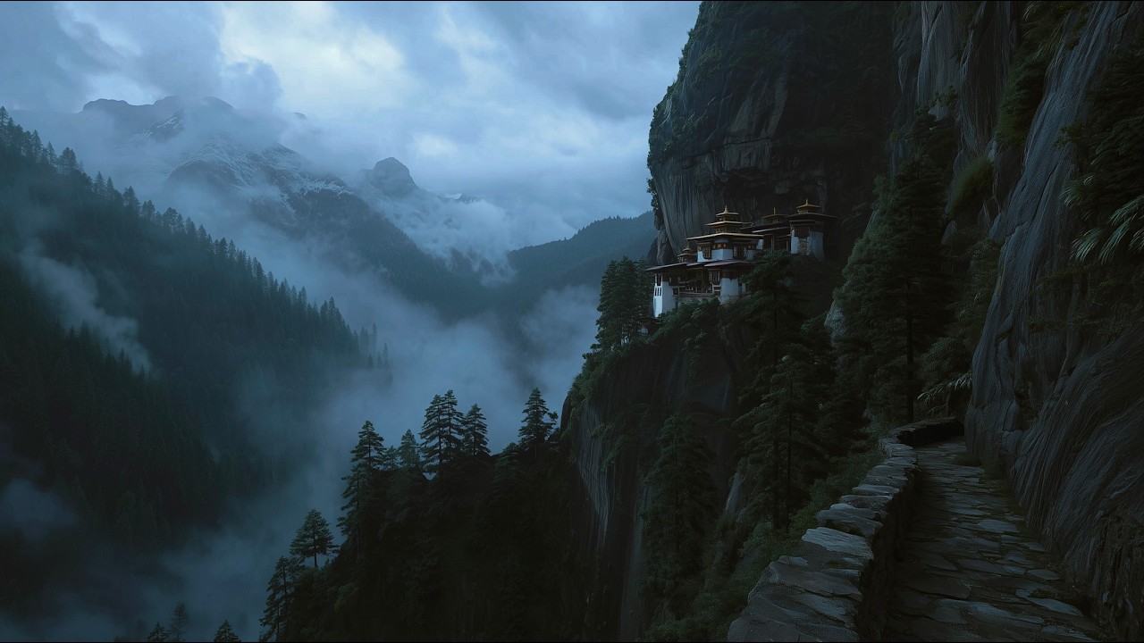 The Mountain Temple Above the Clouds — A Sleep Story with ÆRTHIA