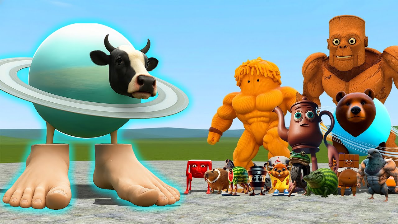 EVOLUTION OF NEW Il SATURNO SATURNITA! - Italian Brainrot Memes Garry's Mod