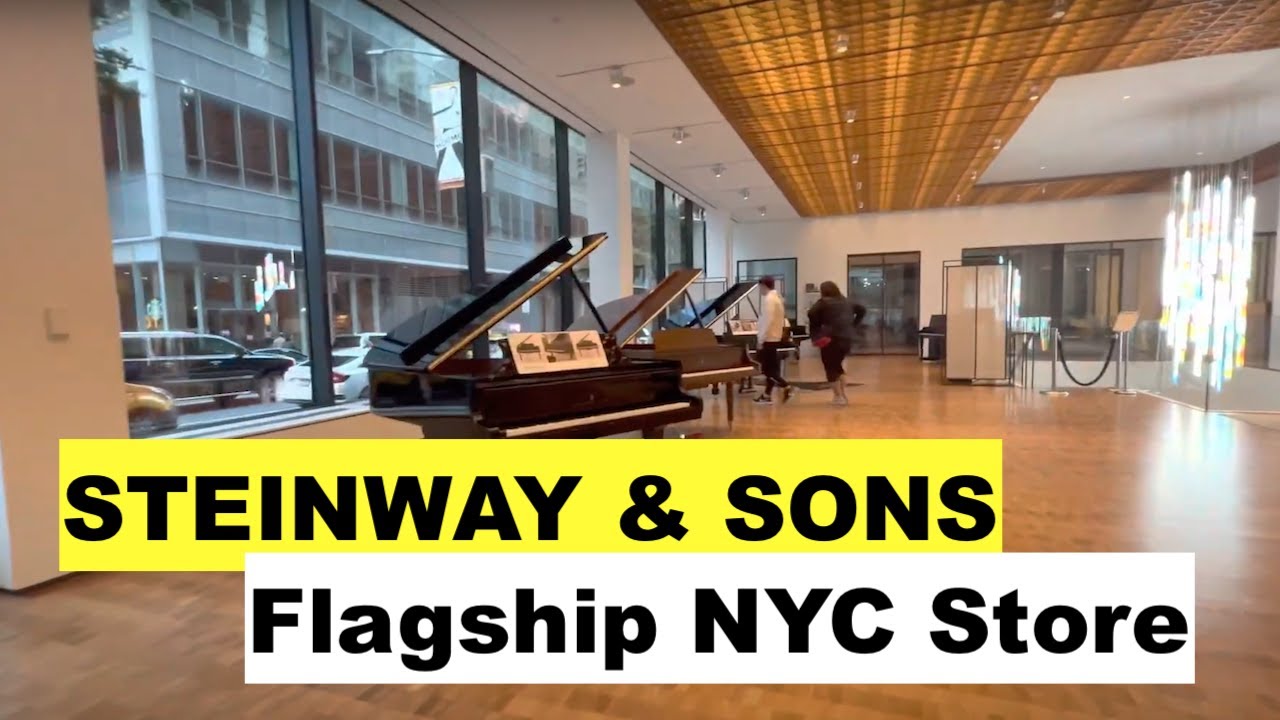 [NYC] Walked In Steinway Piano Store In New York City, and Testing The Same Chord On 3 Grand Pianos.