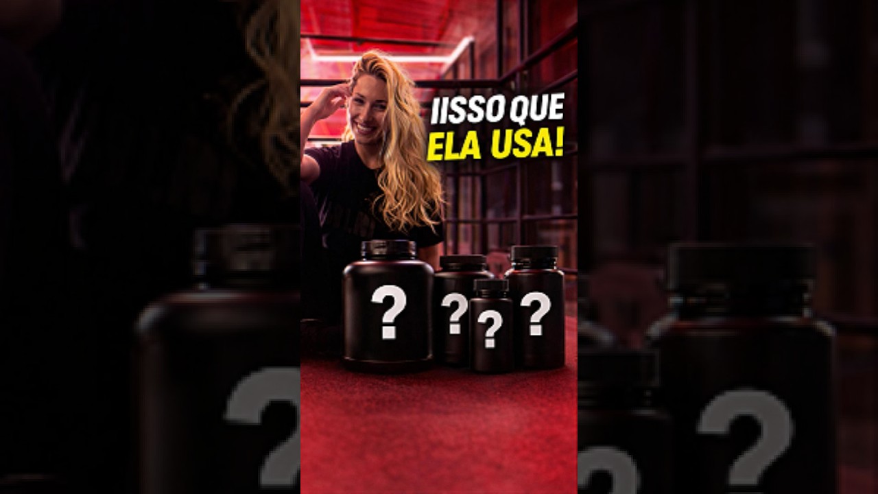 Quais os suplementos essenciais para a @Fercastardeli