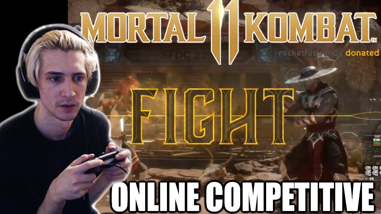 xQc Plays Mortal Kombat 11 Online | Kompetitive Ranked Matches