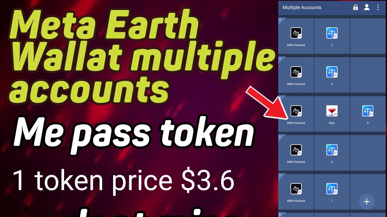 How to create meta Earth Wallat multiple accounts meta Earth Wallat Kaisa banaya MB Best tech idea