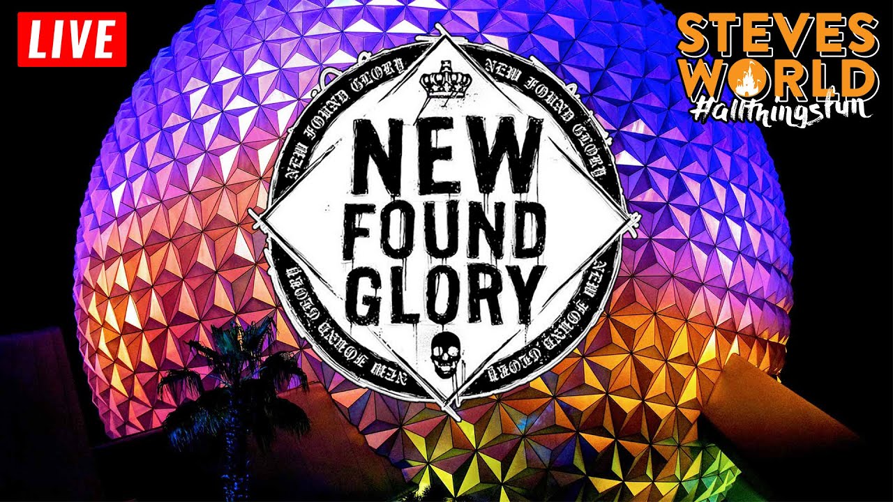 🔴 LIVE: An Evening At Epcot With New Found Glory | Walt Disney World Live Stream 10-6-25