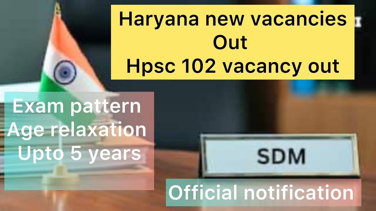HCS and allied services official notification out adv no. 22/2026 hpsc new vacancies out Good news