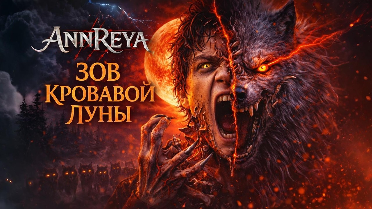 Зов Кровавой Луны — Рождение Альфы | (Dark Rock Werewolf Music Video)