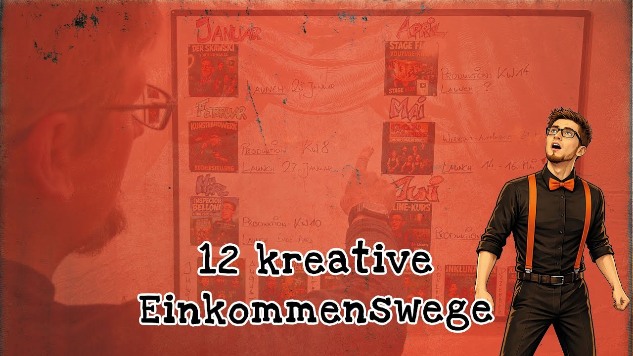 12 kreative Wege Geld zu verdienen - in einem Jahr?!