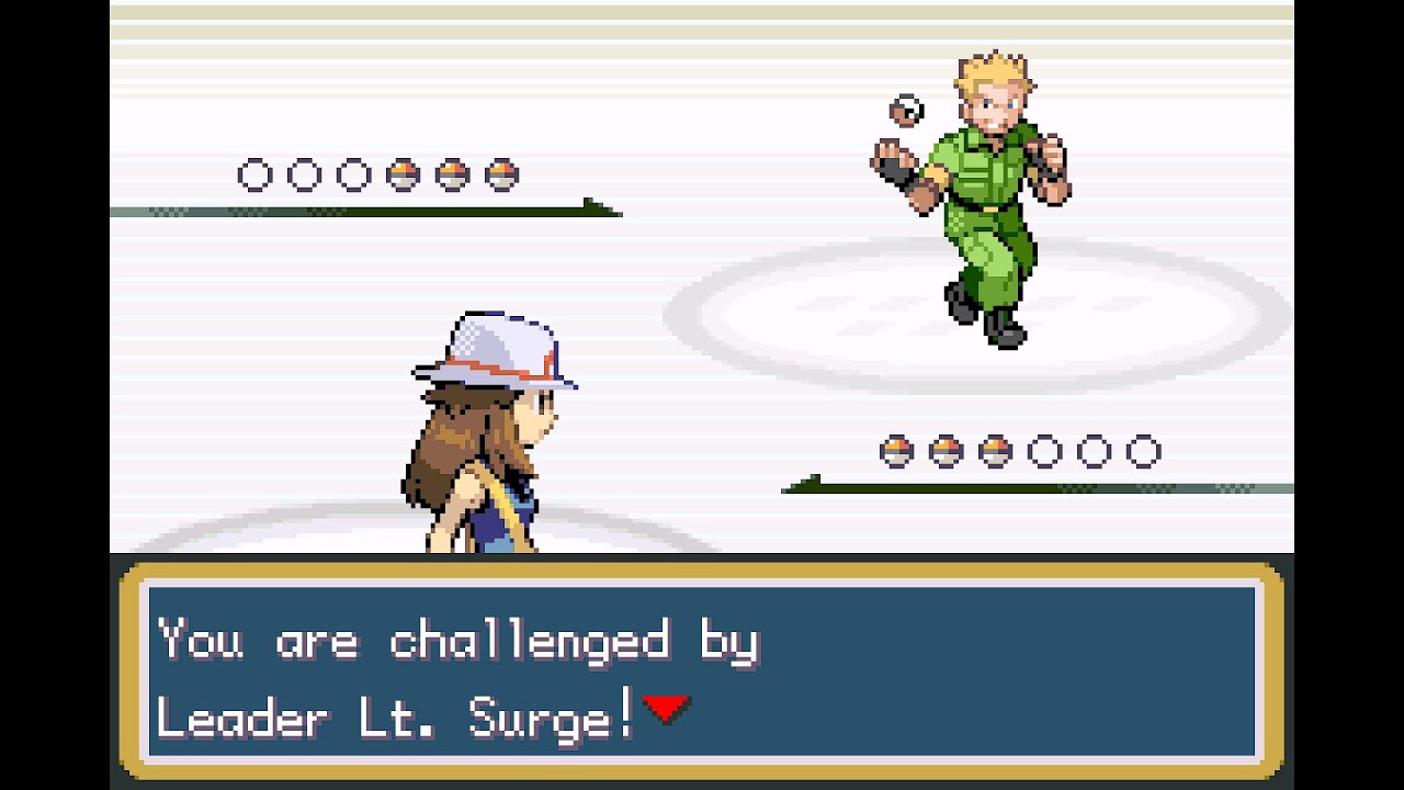 Pokemon Wave Blue • Leader Lt. Surge