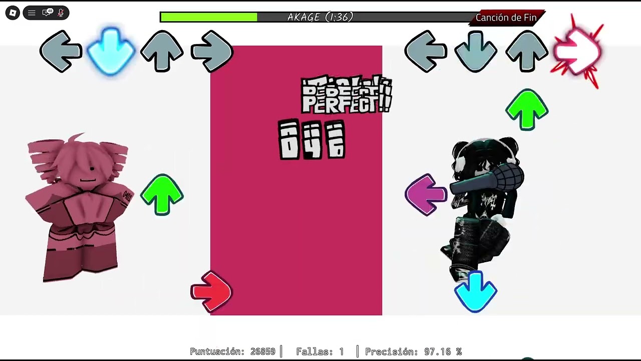 Jugando Akage fnf jsjsjsj