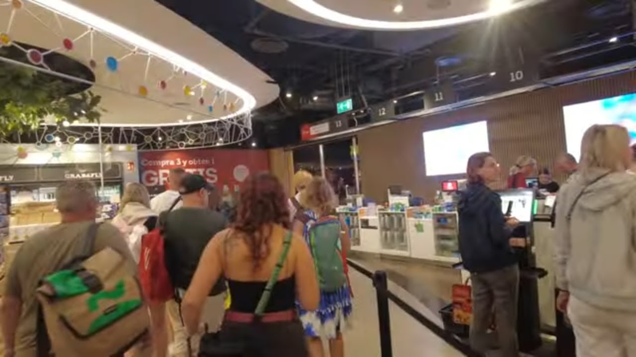 BARCELONA AIRPORT - SAD News Tourist Go Home......