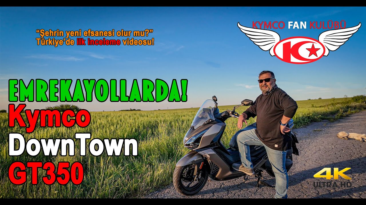 Türkiyede ilk 2024 Kymco Downtown GT 350  incelemesi - #kymco #kymcofankulubu